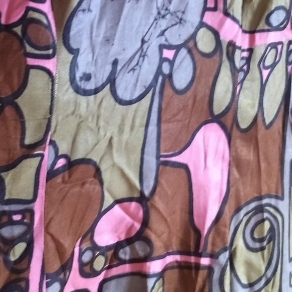 vintage 50s handmade sleeveless cheong sam shift dress EUC - Picture 5 of 11